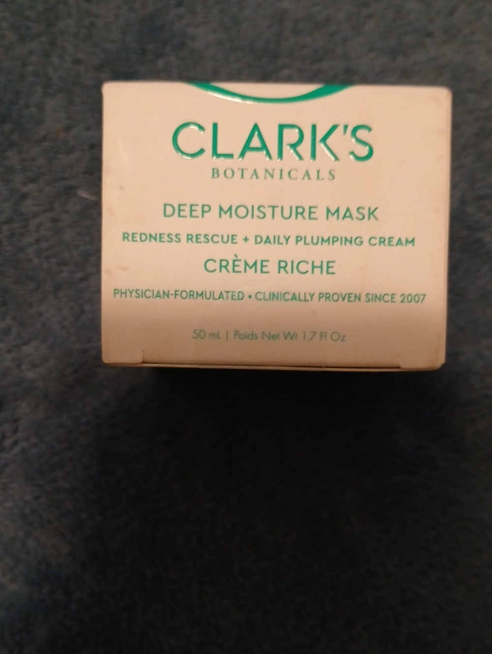 Clark's Botanicals Deep Moisture Mask - Cream